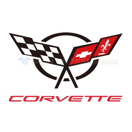 Corvette_1 Iron-on Stickers (Heat Transfers)NO.2041